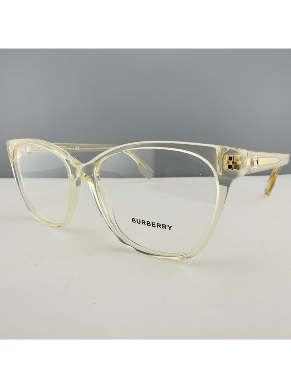 Burberry B2345 3852 Eyeglasses Frames Yellow Caroline 54-15-140